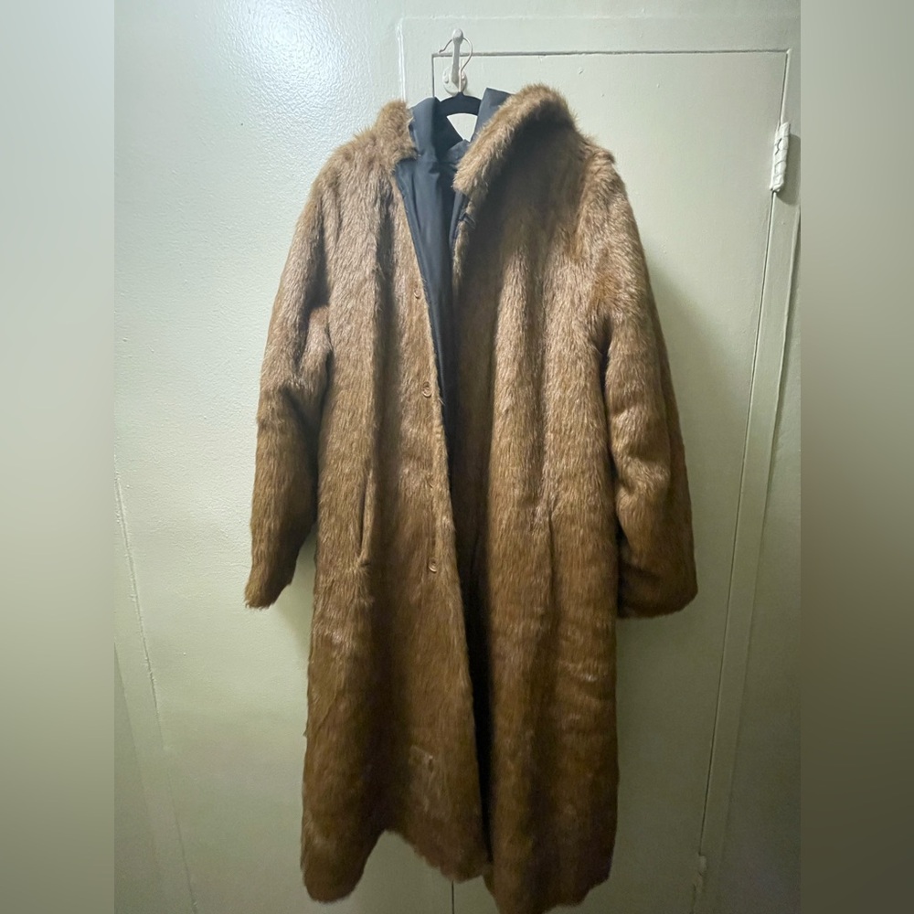 Sherpa FauxFur coat